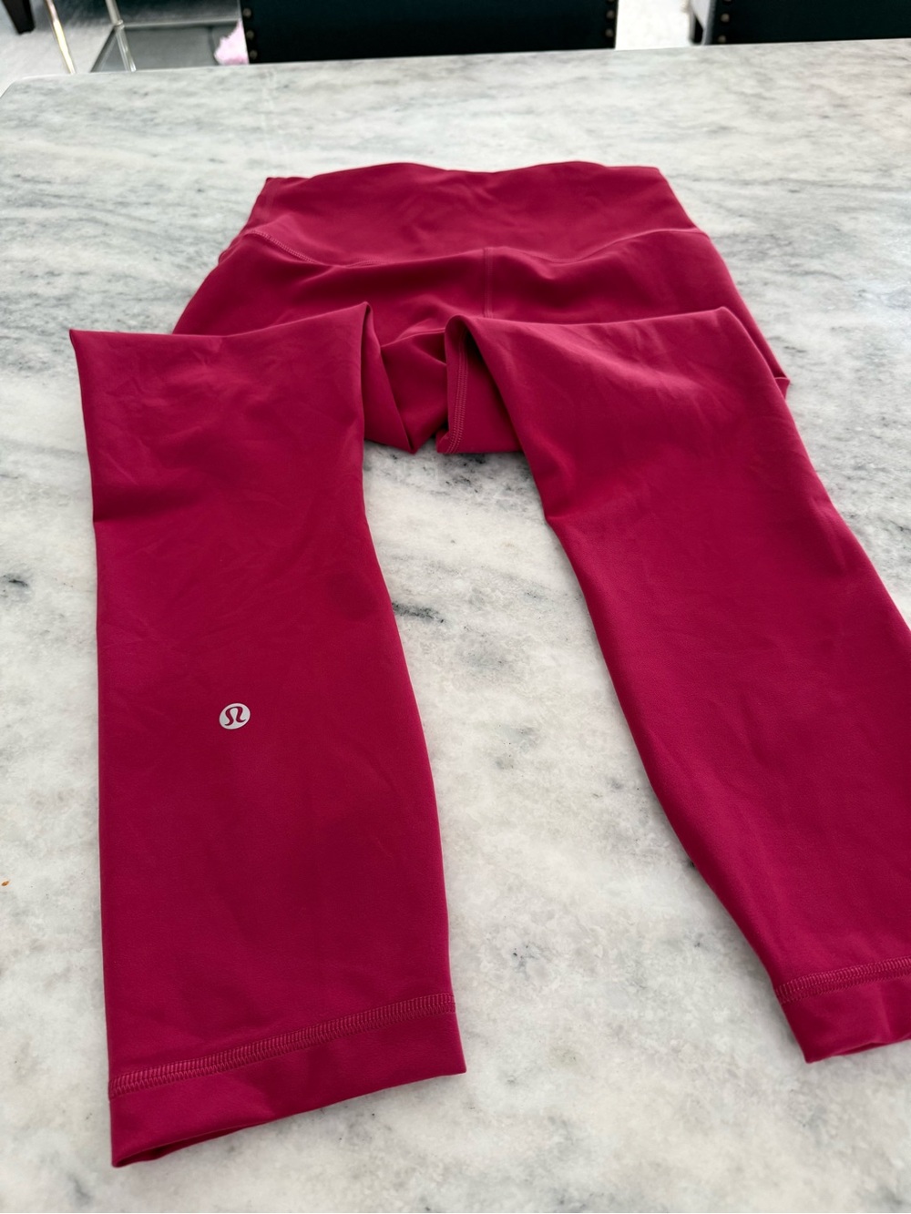 lululemon Wunder Train High-Rise Crop 23 / raspberry pink / size 6